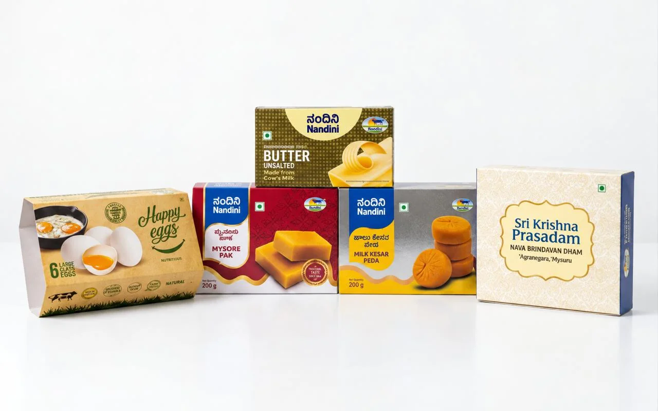 Food & FMCG mono cartons
